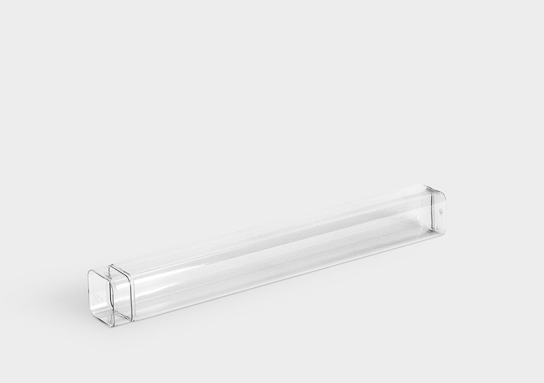 Packaging tube TopPack XLine TopPack XLine: the plastic packaging tube for extra long shank tools.